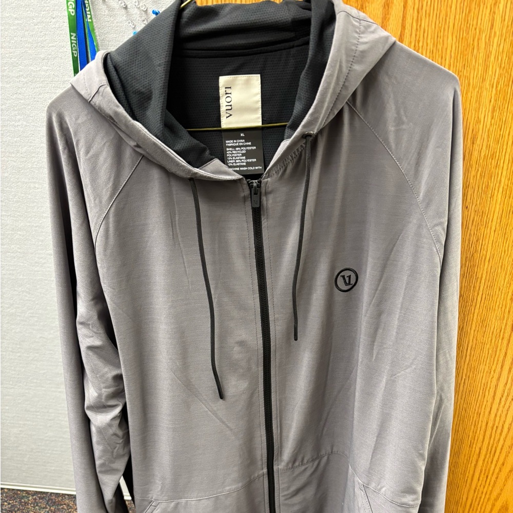 Vuori Gray Lightweight Jacket